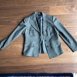 Vintage, utility-esque peacoat
